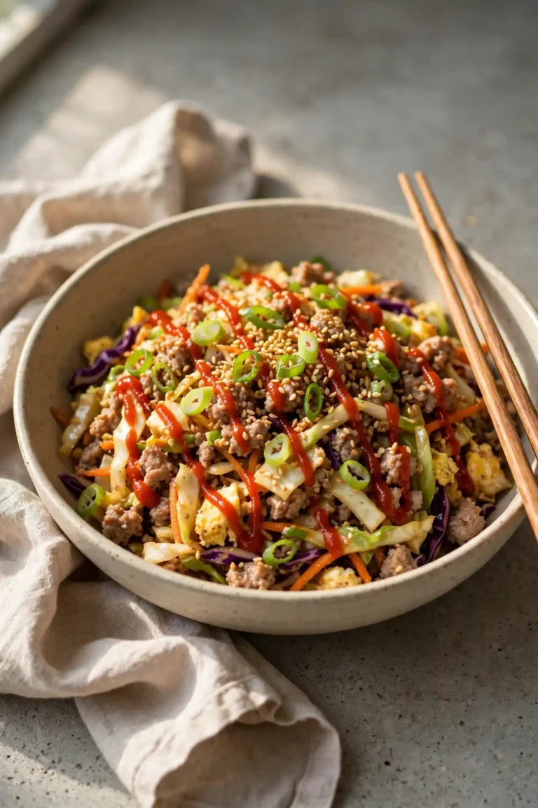 Egg Roll in a Bowl (Ready in 25 Minutes)