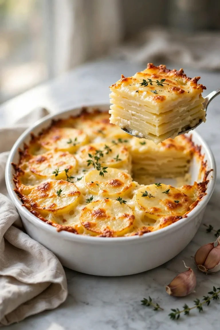 Scalloped Potatoes: Creamy, Cheesy, and Made from Scratch